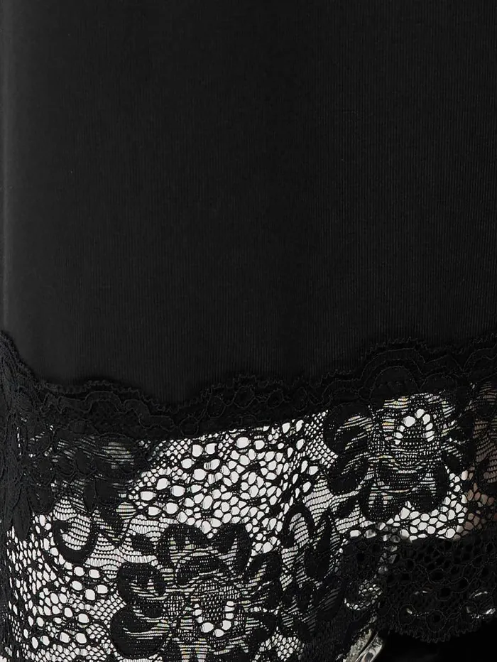 Modal Lace Pyjama Trouser Black Women Jigsaw Pyjamas and Loungewear