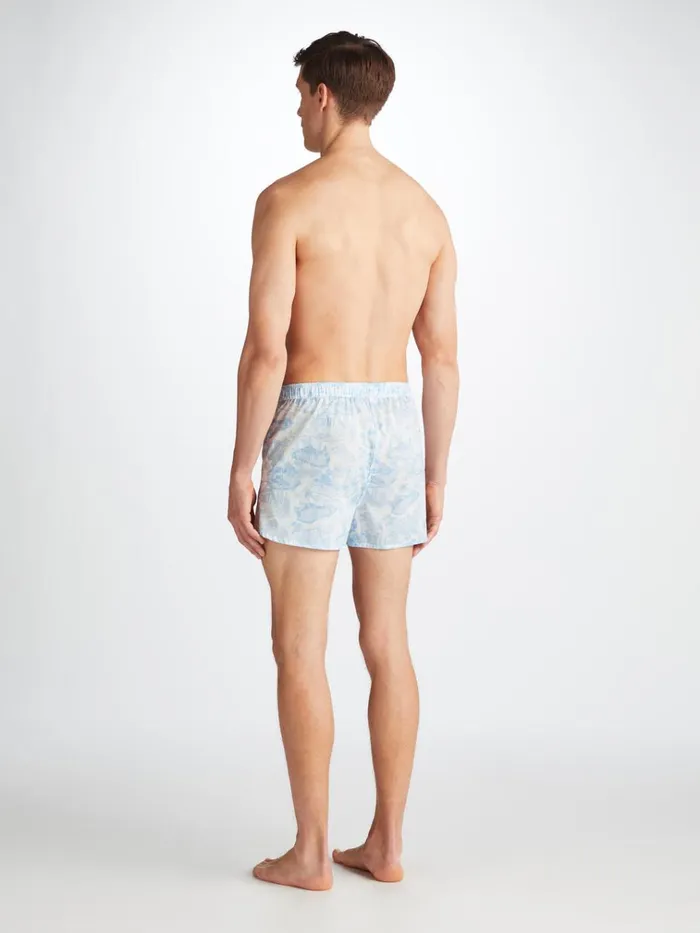 Modern Fit Boxer Shorts Men Derek Rose Modern Fit Boxers Ledbury 77 Cotton Batiste White