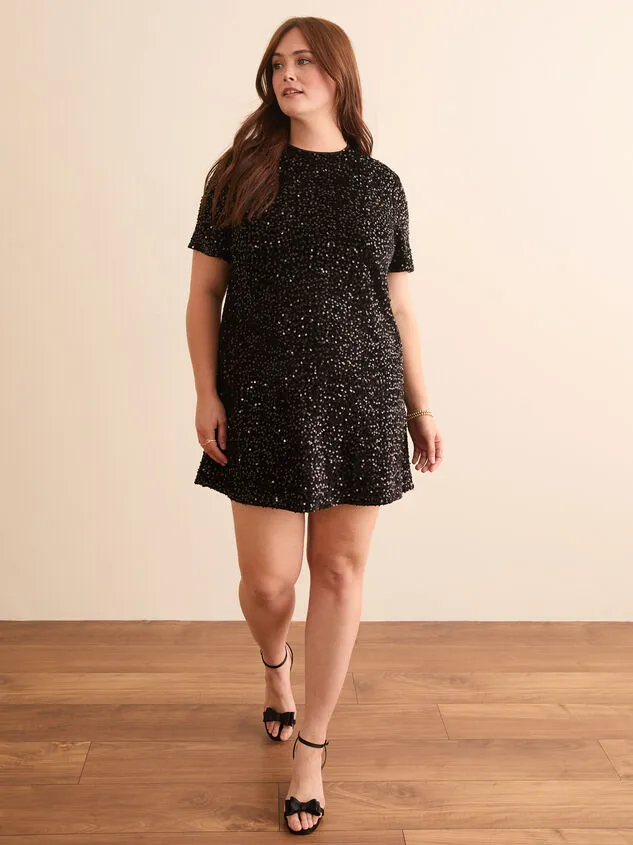 Mollie Sequin Mini Dress Black Women Altar039d State Dresses Mollie Sequin Mini Dress Black Women Altar039d State Dresses