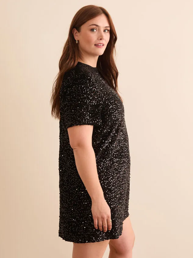 Mollie Sequin Mini Dress Black Women Altar039d State Dresses Mollie Sequin Mini Dress Black Women Altar039d State Dresses