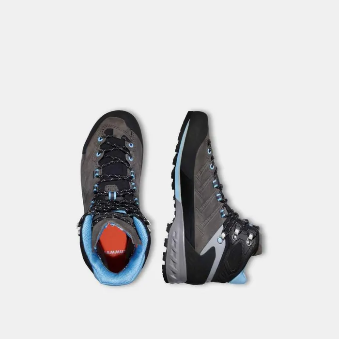 Mountaineering Boots Women Mammut Kento Tour High GTX Dark Titaniumwhisper