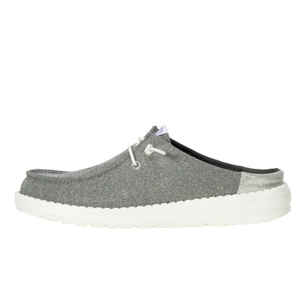 Mules Apparel Wendy Slip Metallic Sparkle heydude