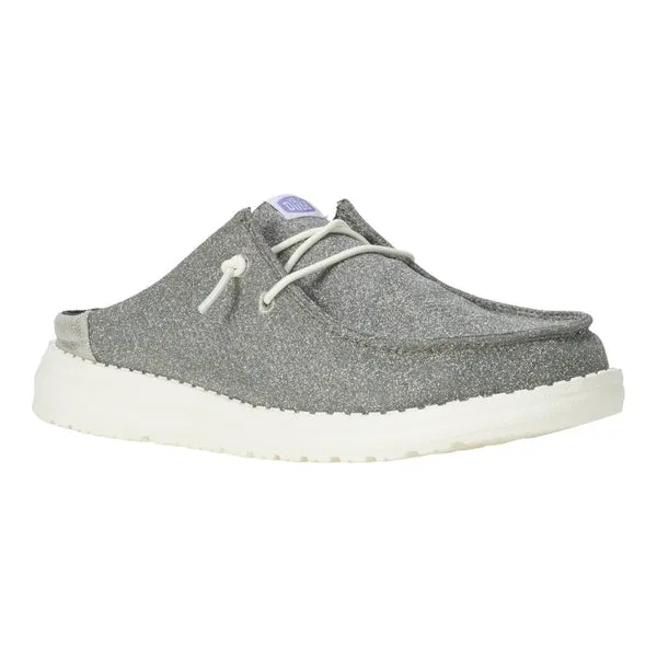 Mules Apparel Wendy Slip Metallic Sparkle heydude