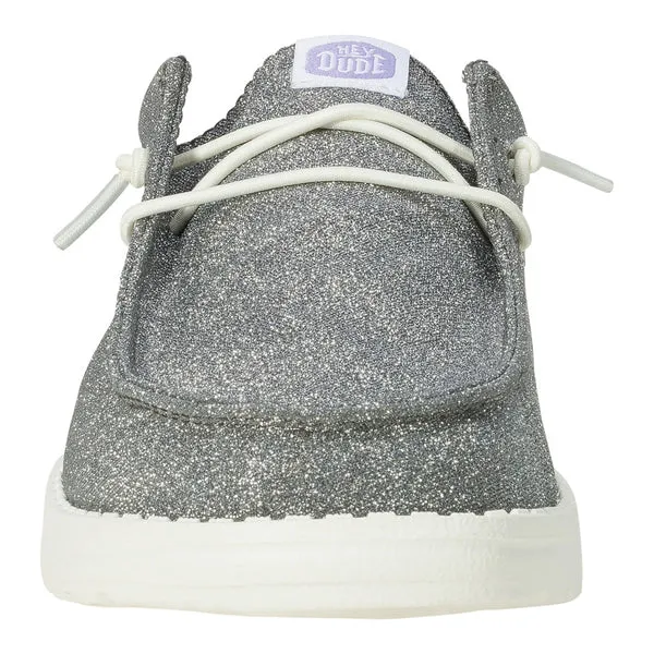 Mules Apparel Wendy Slip Metallic Sparkle heydude
