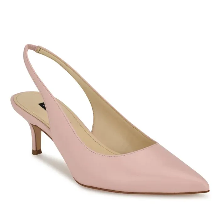 Nataly Slingback Pumps Light Pink Women Nine West Heels