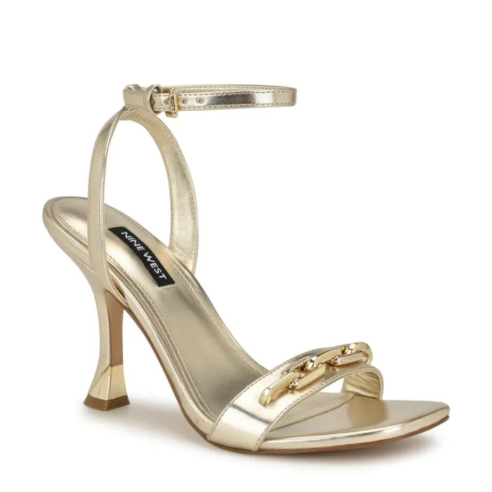 Neela Ankle Strap Sandals Platino Women Nine West Sandals Neela Ankle Strap Sandals Platino Women Nine West Sandals