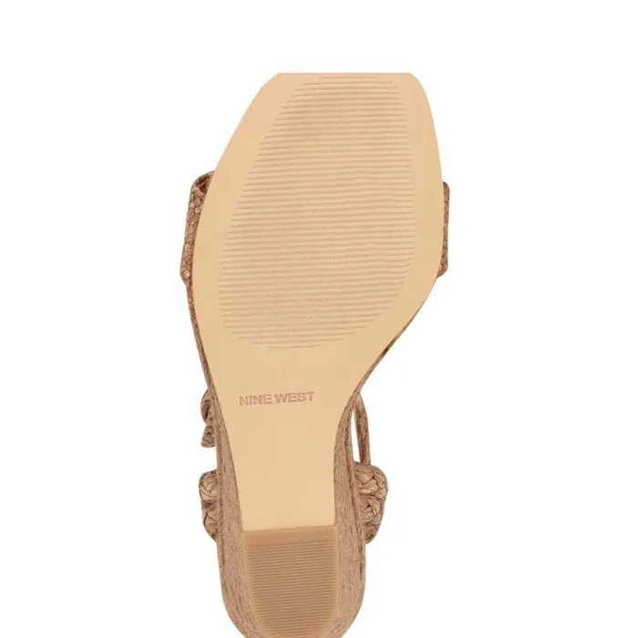Nerisa Espadrille Wedge Sandals Brown Women Nine West Sandals Nerisa Espadrille Wedge Sandals Brown Women Nine West Sandals