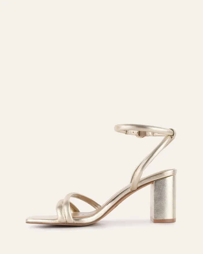 Nino high heel sandals soft gold leather HIGH SANDALS jomercer Women Nino high heel sandals soft gold leather HIGH SANDALS jomercer Women