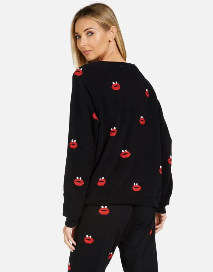 Noleta Kiss Face Black Women Lauren Moshi Long Sleeve