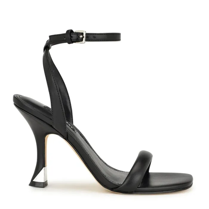 Nyra Ankle Strap Sandals Black Women Nine West Sandals