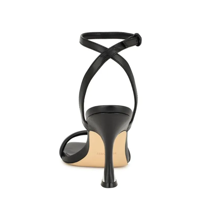 Nyra Ankle Strap Sandals Black Women Nine West Sandals Nyra Ankle Strap Sandals Black Women Nine West Sandals