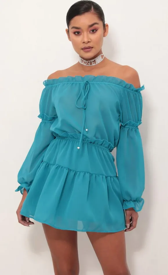 Off The Shoulder Dress Off The Shoulder Dress Women LUCY IN THE SKY Mini Dresses
