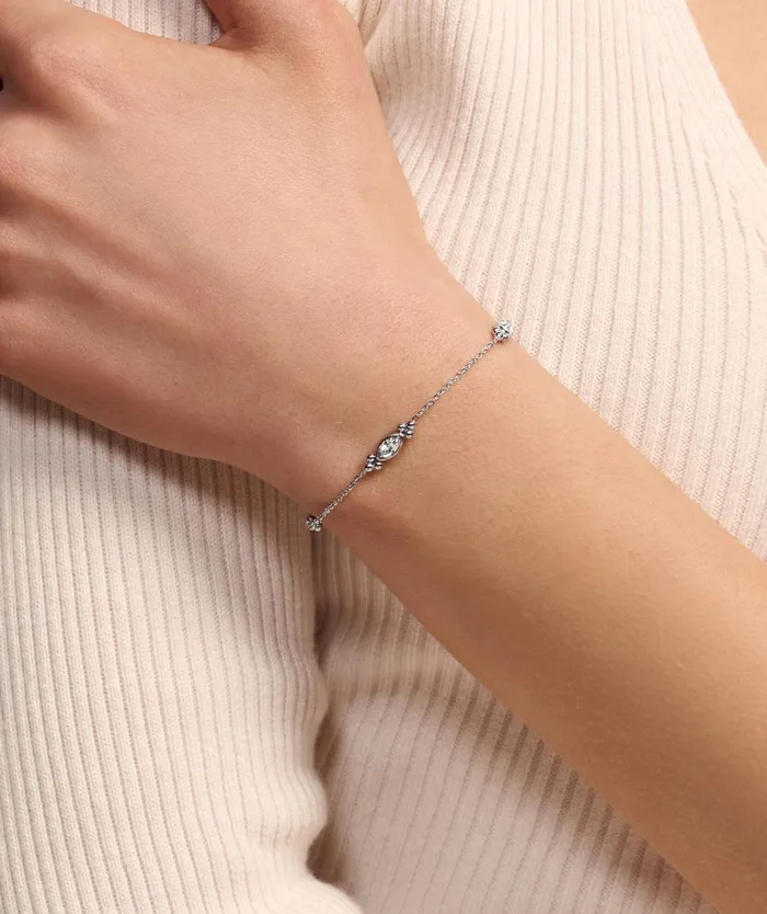Olivia Burton Bracelets Women Dainty Silver Tone Bracelet