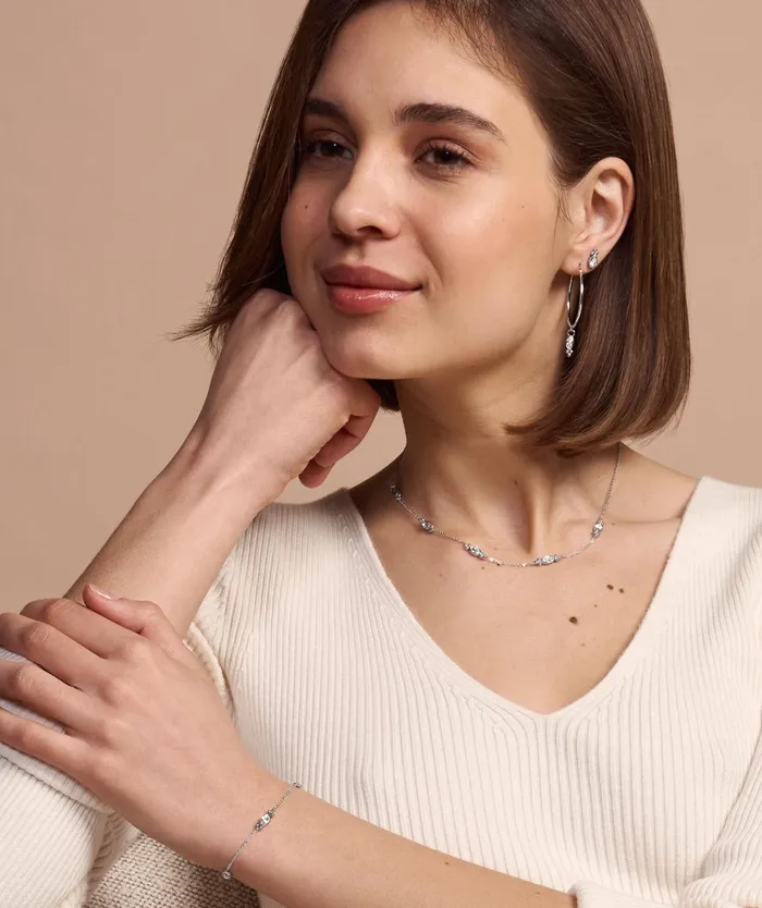 Olivia Burton Bracelets Women Dainty Silver Tone Bracelet