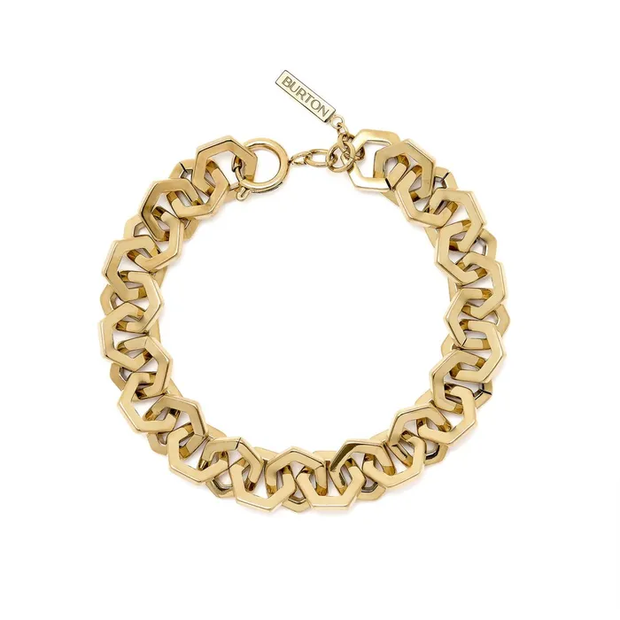 Olivia Burton Bracelets Women Honeycomb Gold Link Bracelet