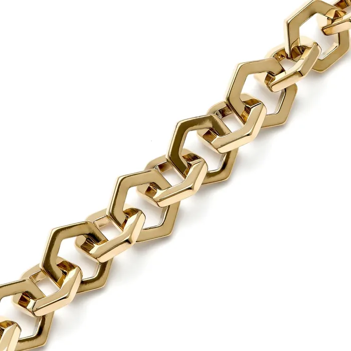 Olivia Burton Bracelets Women Honeycomb Gold Link Bracelet