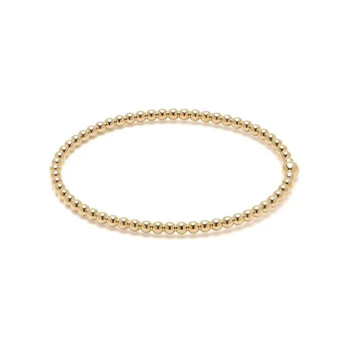 Olivia Burton Bracelets Women Vintage Bead Gold Hinged Bracelet