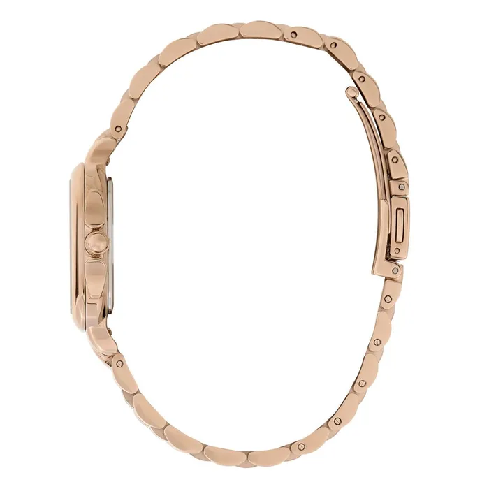 Olivia Burton Classic Watches Women 28mm Grosvenor Blush and Carnation Gold Bracelet Watch