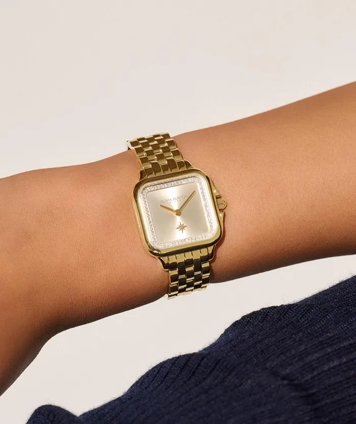 Olivia Burton Classic Watches Women 28mm Grosvenor Gold Bracelet Watch