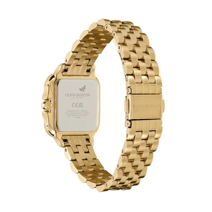 Olivia Burton Classic Watches Women 28mm Grosvenor Gold Bracelet Watch