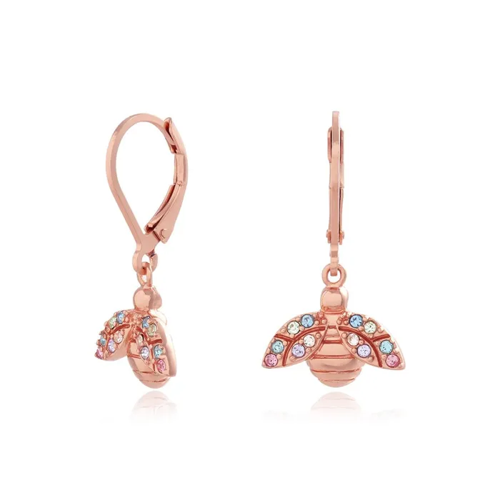 Olivia Burton Earrings Women Bee Lever Back Womens Hoops