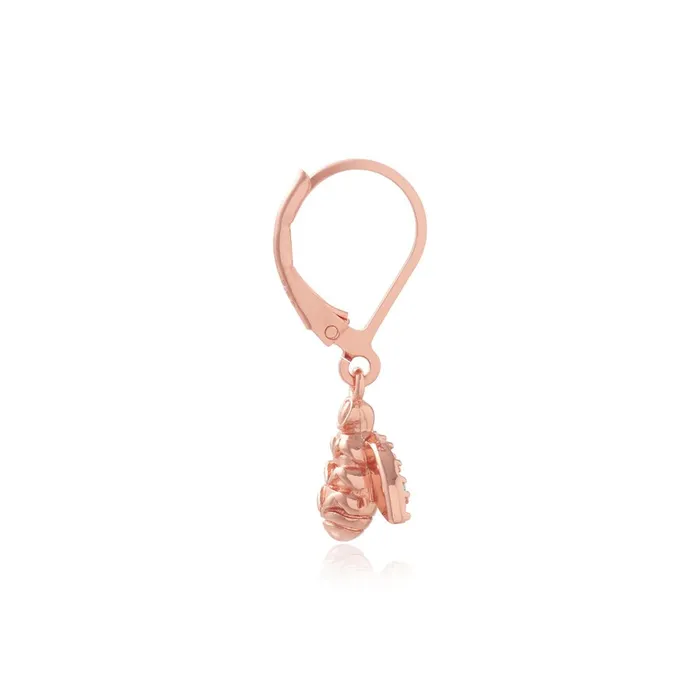 Olivia Burton Earrings Women Bee Lever Back Womens Hoops