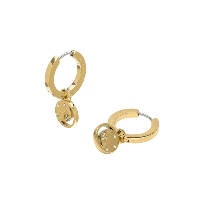 Olivia Burton Earrings Women Celestial Sun Gold Plated Hoop Earrings