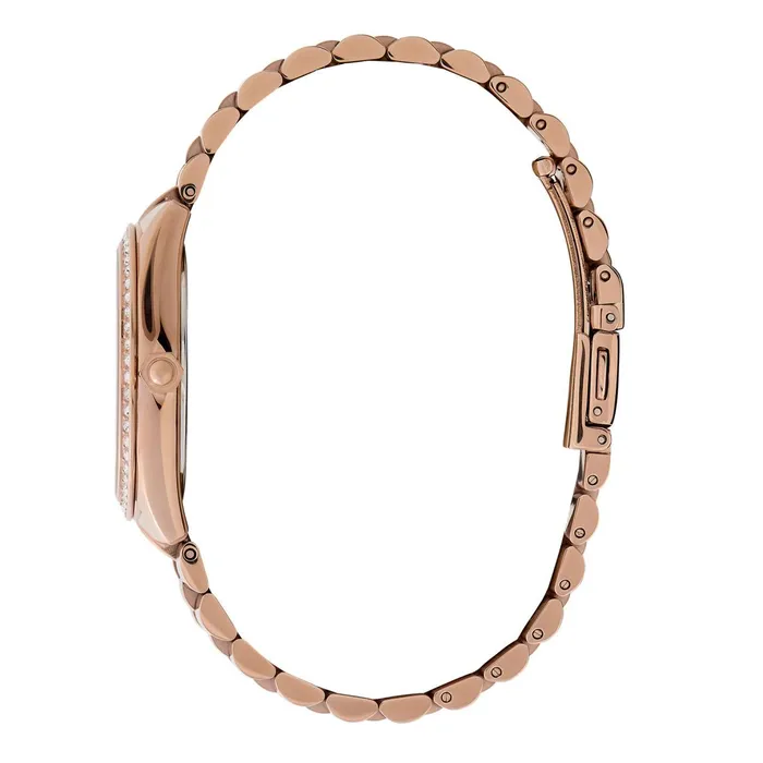 Olivia Burton Sports Luxe Watches Women 34mm Bejewelled Rose Gold Bracelet Watch