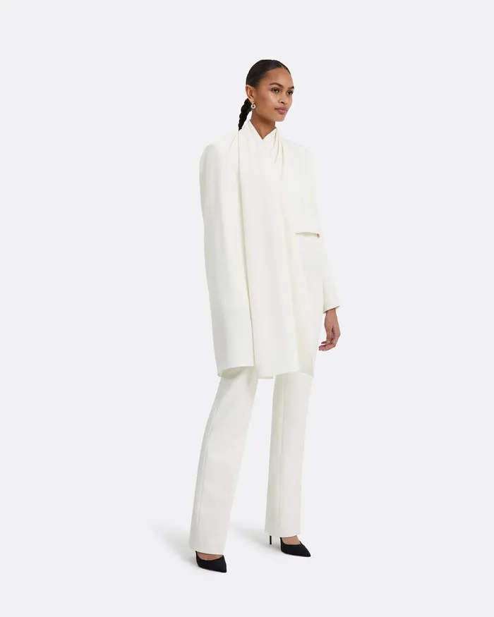 Ooly Ivory jacket Ivory Capes and Harnesses Safiyaa Women