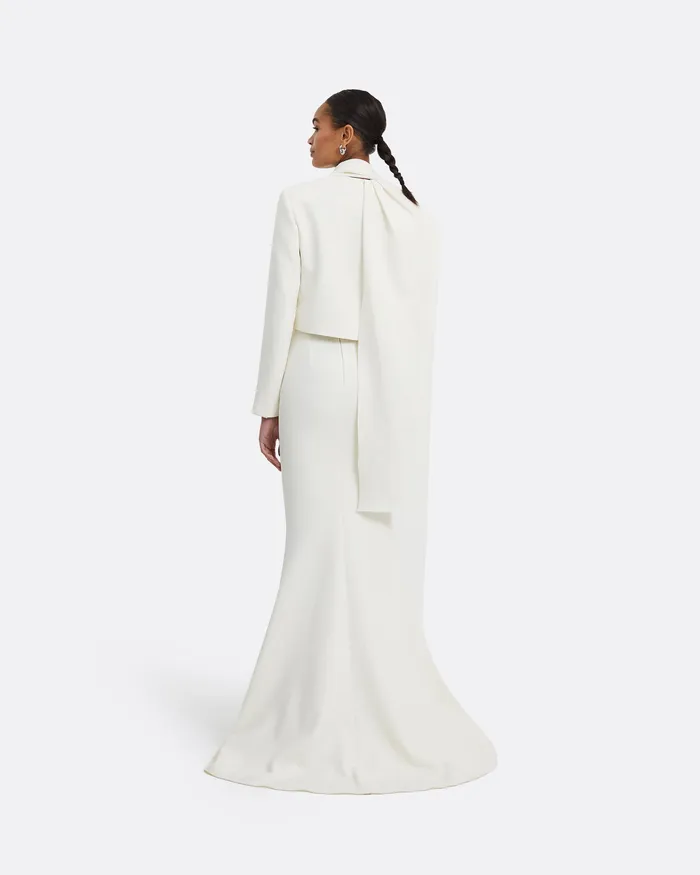 Ooly Ivory jacket Ivory Capes and Harnesses Safiyaa Women