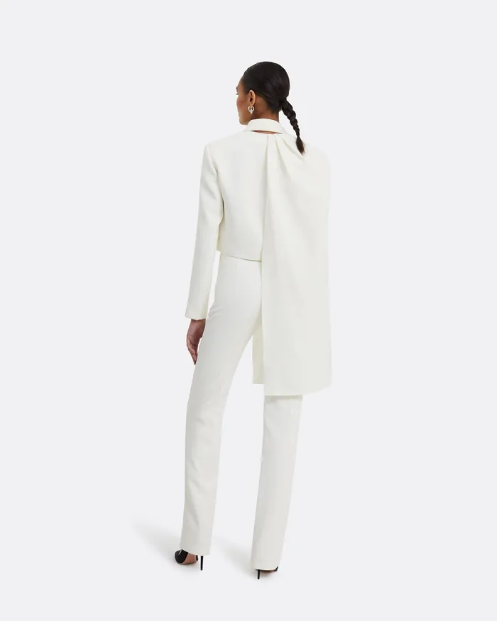 Ooly Ivory jacket Ivory Capes and Harnesses Safiyaa Women