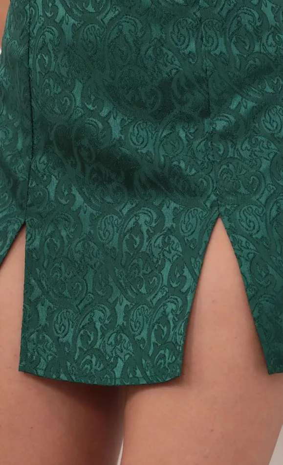 Open Back Tank Dress Green Women LUCY IN THE SKY Mini Dresses Open Back Tank Dress Green Women LUCY IN THE SKY Mini Dresses