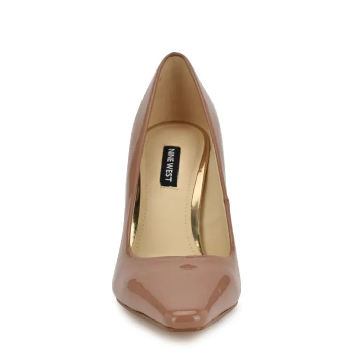 Oraye Dress Pumps Natural Patent Women Nine West Heels