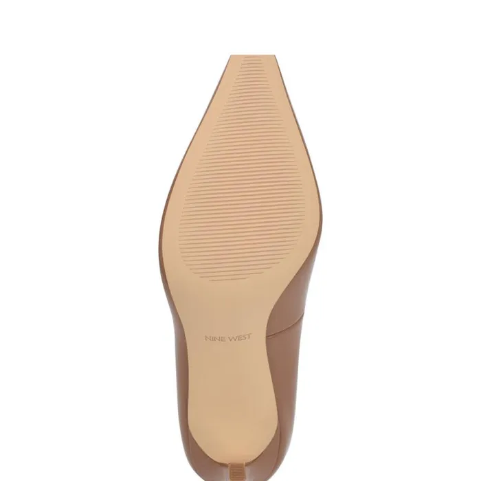 Oraye Dress Pumps Natural Patent Women Nine West Heels