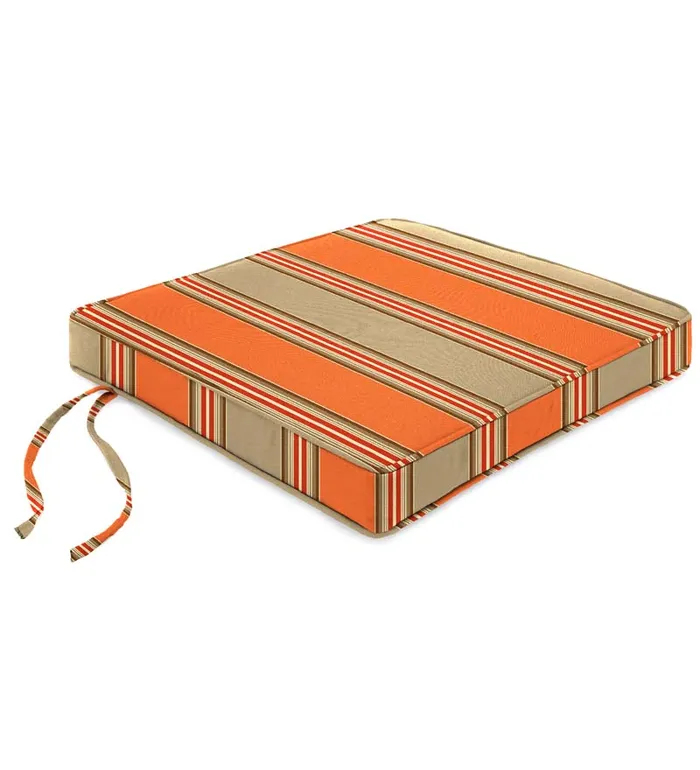 Outdoor Living Deluxe Sunbrella Square Cushion With Ties 21034 X 18034 X 3034 8211 Bandana Plow and Hearth Outdoor Furniture Cushions Outdoor Living Deluxe Sunbrella Square Cushion With Ties 21034 X 18034 X 3034 8211 Bandana Plow and Hearth Outdoor Furniture Cushions