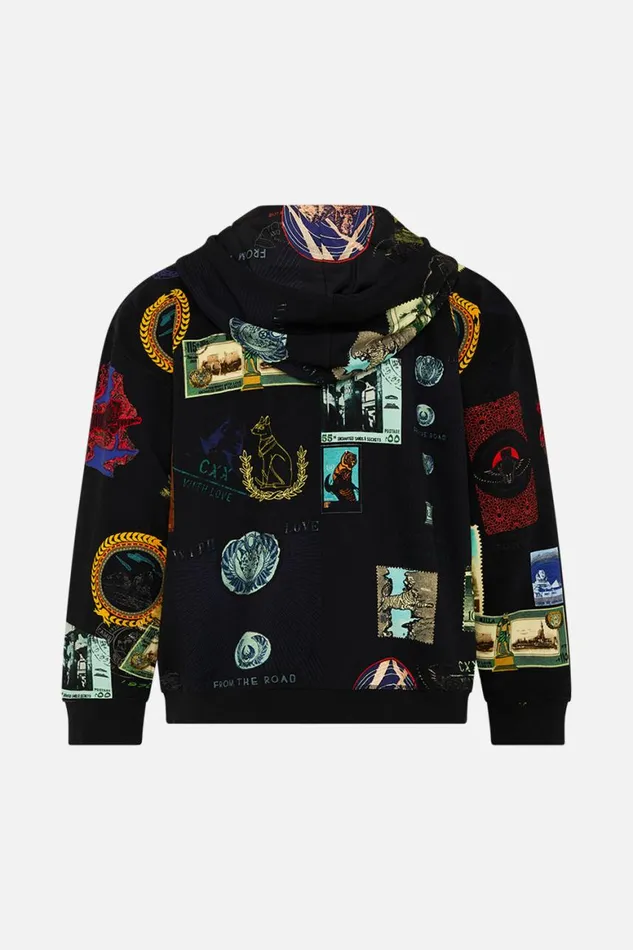OVERSIZED RELAXED FIT HOODIE LANDMARKS AND LOVE LETTERS Landmarks And Love Letters Mens Camilla Tops