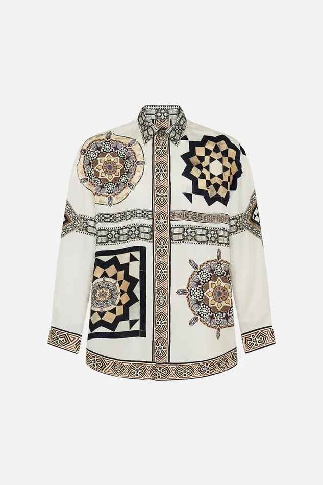 OVERSIZED SHIRT MAKE ME YOUR MOSAIC Make Me Your Mosaic Mens Camilla Shirts