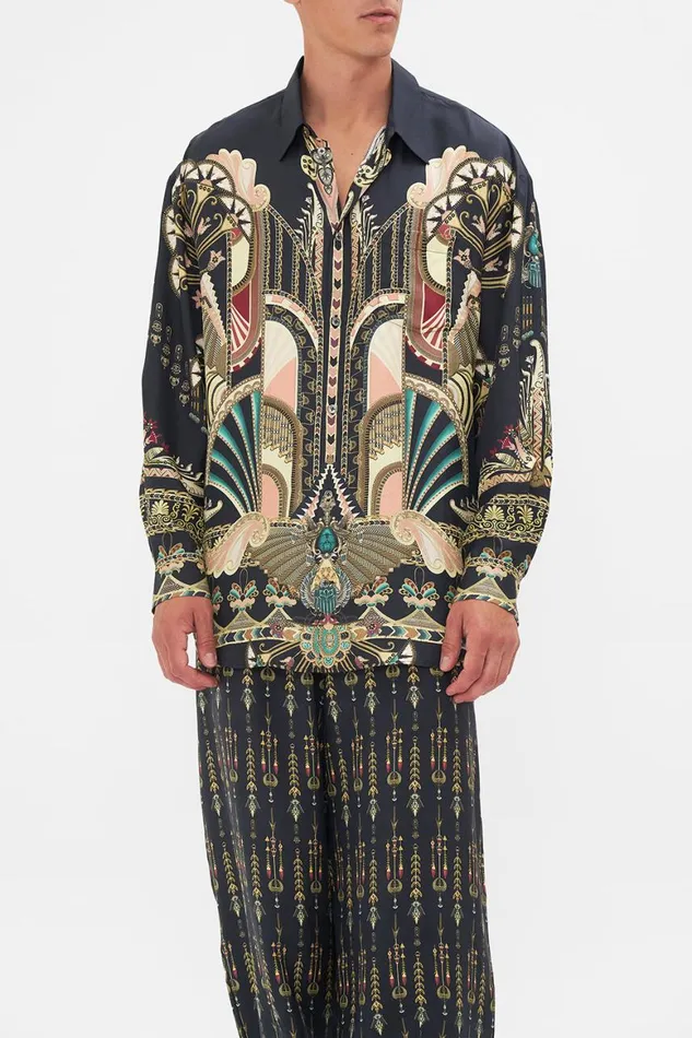 OVERSIZED SHIRT THEY CALLED HER NEFERTARI They Called Her Nefertari Mens Camilla Shirts