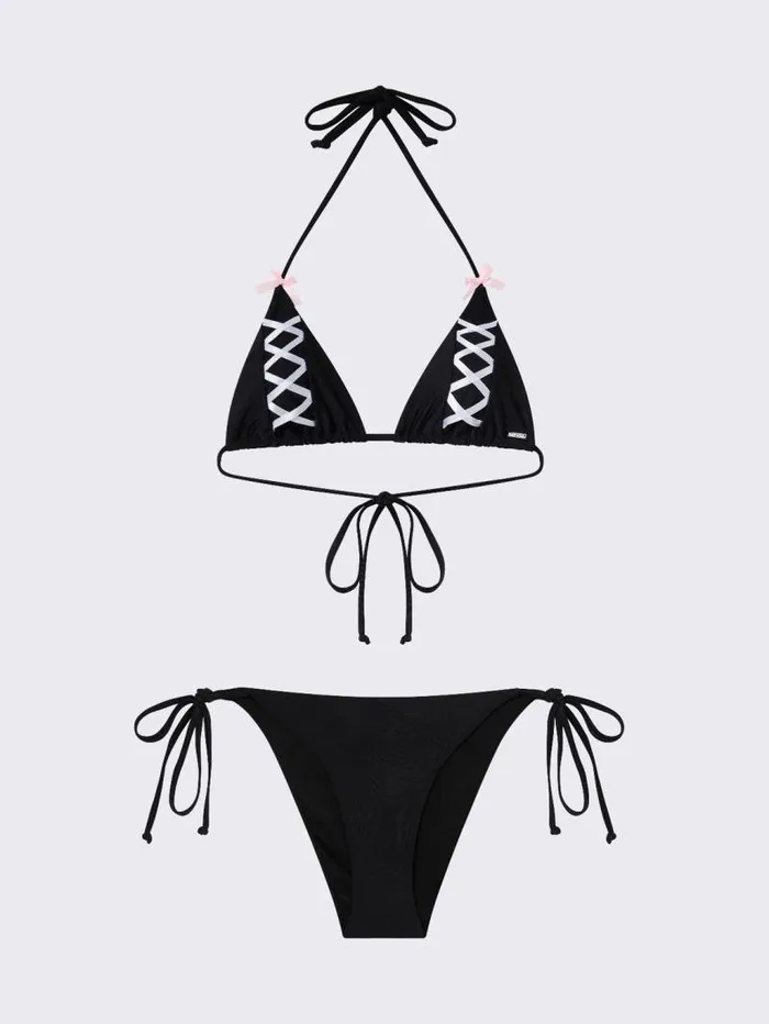 Pami Bows Tie Side Bikini Bottoms Women Minga London Swimwear