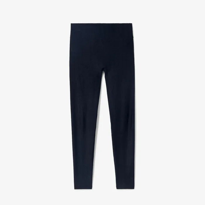 Pants and Leggings Women Lacoste Women039s Lacoste X Bandier Monogram Print Leggings Black 031