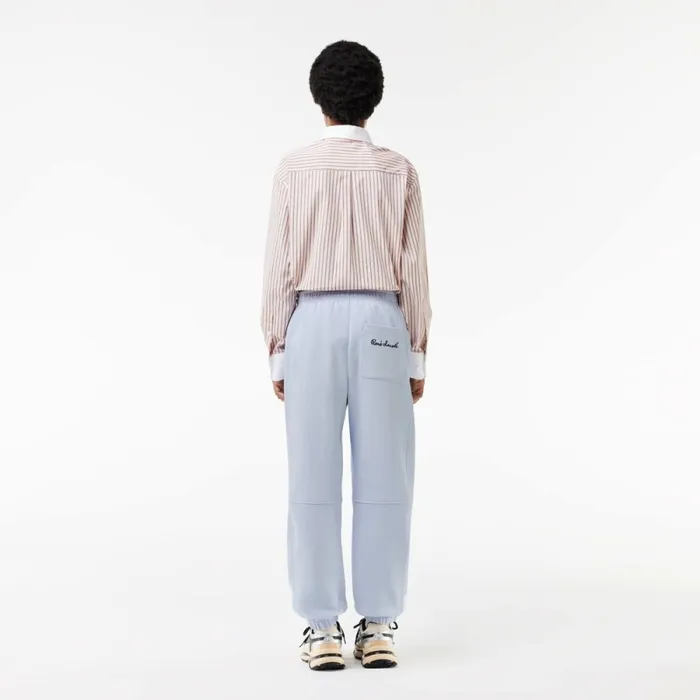 Pants and Leggings Women Lacoste Women039s Piqu Sweatpants Phoenix Blue J2g