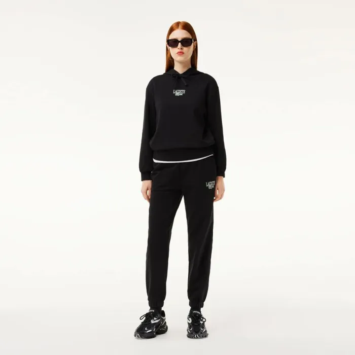 Pants and Leggings Women Lacoste Women039s Printed Sweatpants Black 031
