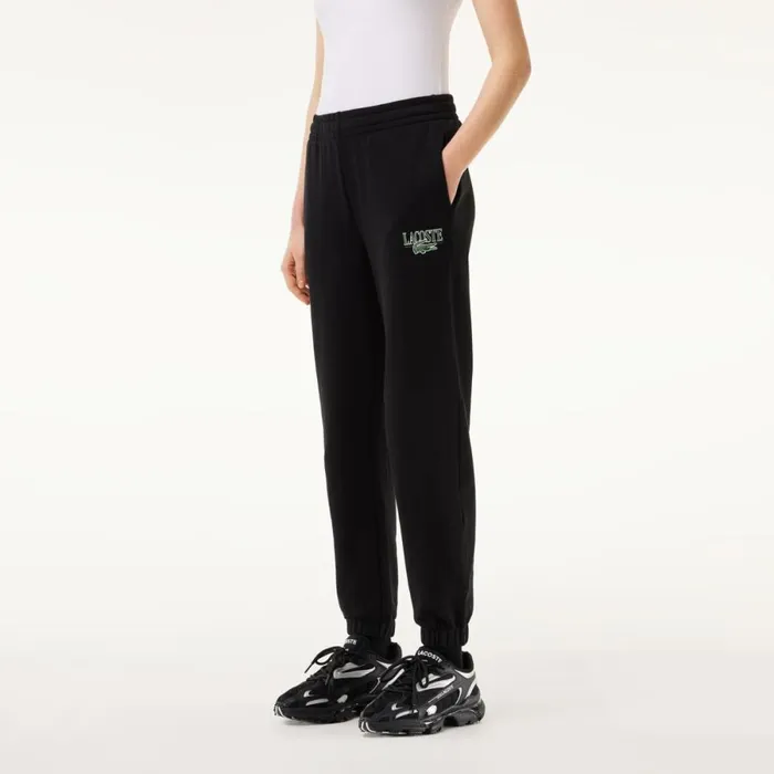 Pants and Leggings Women Lacoste Women039s Printed Sweatpants Black 031