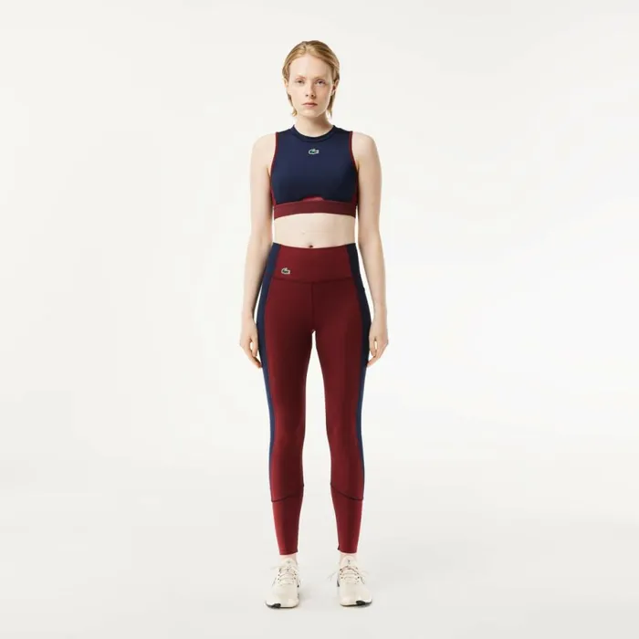 Pants and Leggings Women Lacoste Women039s Stretch Sport Leggings With Pockets Bordeaux Navy Blue Lgi Pants and Leggings Women Lacoste Women039s Stretch Sport Leggings With Pockets Bordeaux Navy Blue Lgi