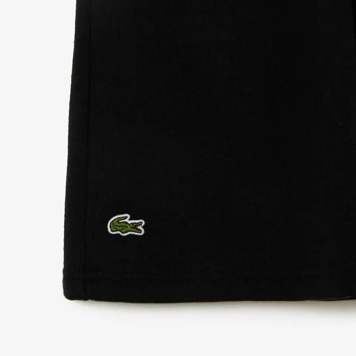 Pants and Shorts Kids Lacoste Kids039 Organic Brushed Cotton Fleece Shorts Black 031