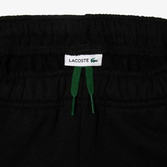Pants and Shorts Kids Lacoste Kids039 Organic Brushed Cotton Fleece Shorts Black 031