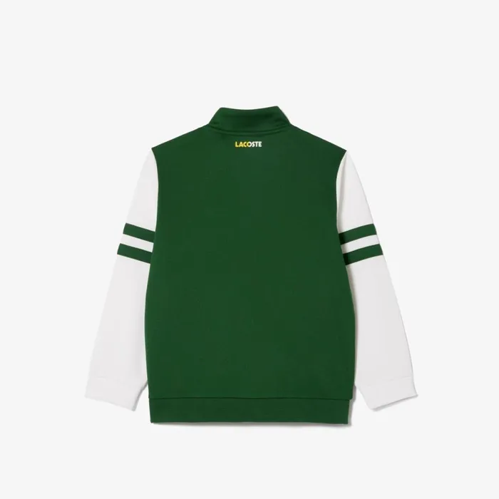 Pants and Shorts Kids Lacoste Kids039 Tennis Sweatsuit Green White 291