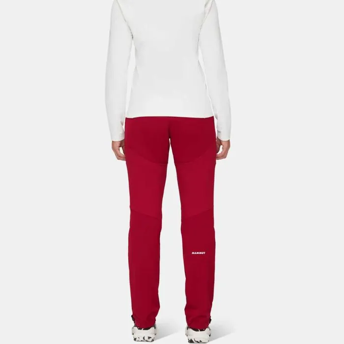 Pants and Shorts Women Mammut Courmayeur SO Pants Blood Red
