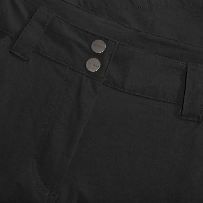 Pants and Shorts Women Mammut Zinal Hybrid Shorts Black