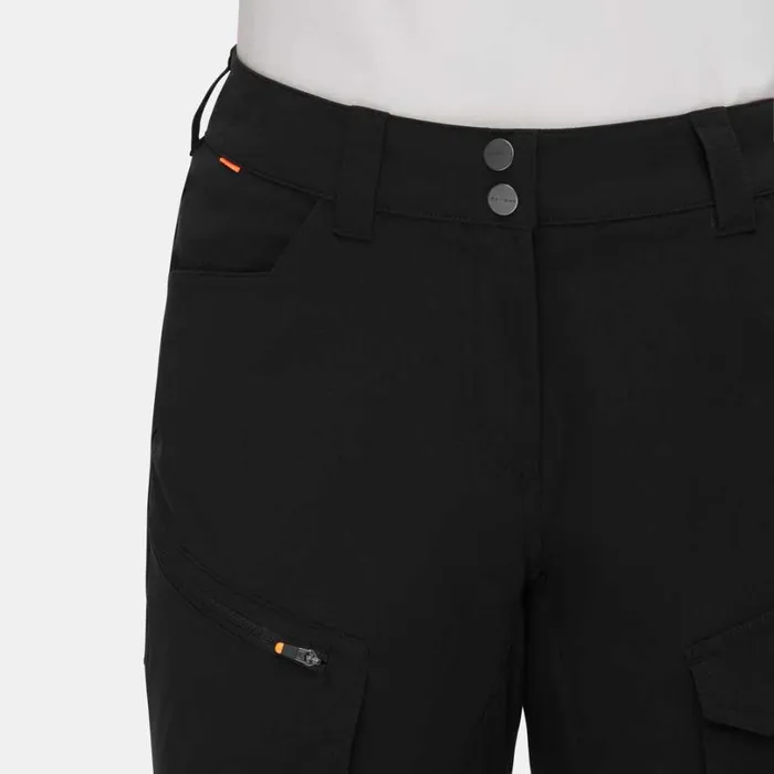 Pants and Shorts Women Mammut Zinal Hybrid Shorts Black